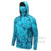 Quick-drying fishing suit men's summer breathable sunscreen UPF50 + hooded mask fishing shirt