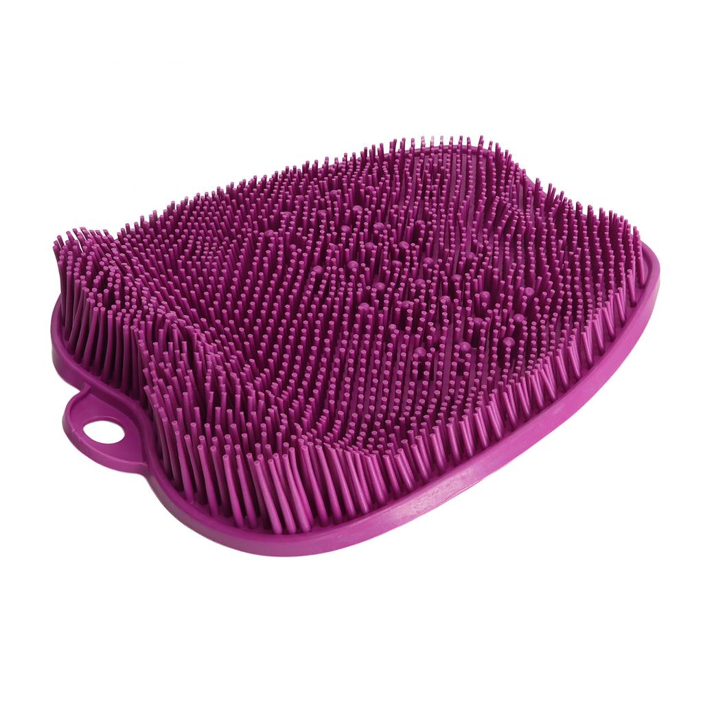 Shower Foot Scrubber Fruit Shape Anti Slip Suction Cup Soft Silicone Foot Washer for Bathing Bathroom Massage