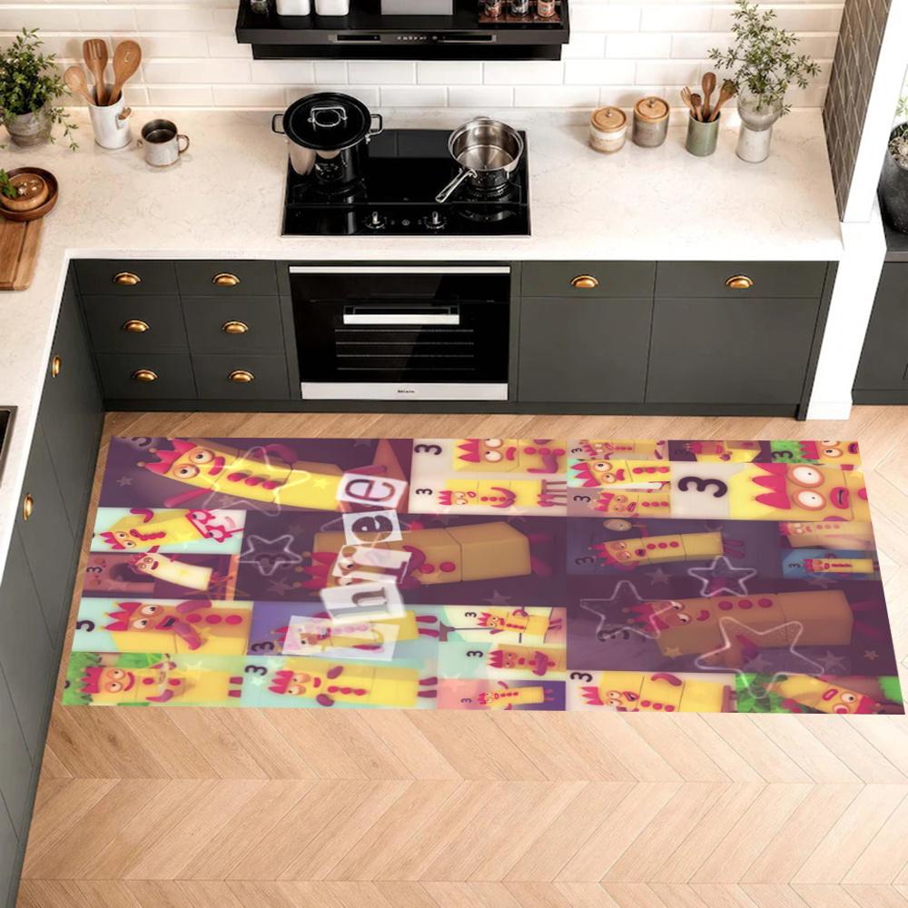 Numberblocks Nonslip Kitchen Mat Floor Carpet Rug For Indoors Outdoors Home Decor Room Supplies Spring Decor