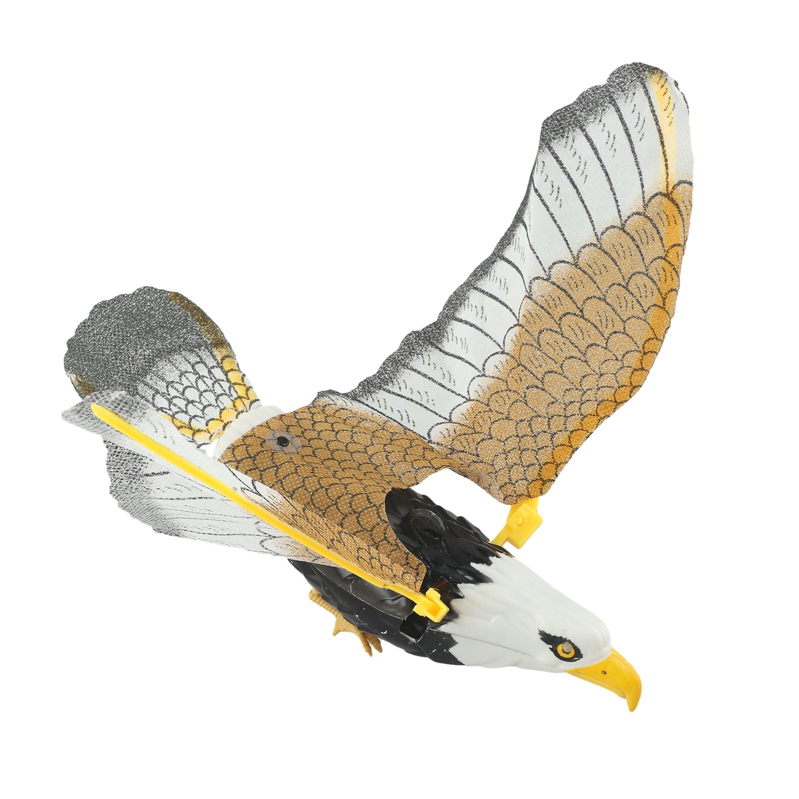 

Electric Hawk Easy To Install Flying Falcon Hunting Garden Decoy