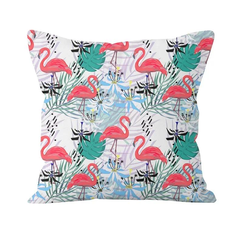 

Новый Чехол для Подушки с Цветочным Принтом для Дома, Гостиной, Дивана, Спальни, Декоративный 40x40cm бордовый