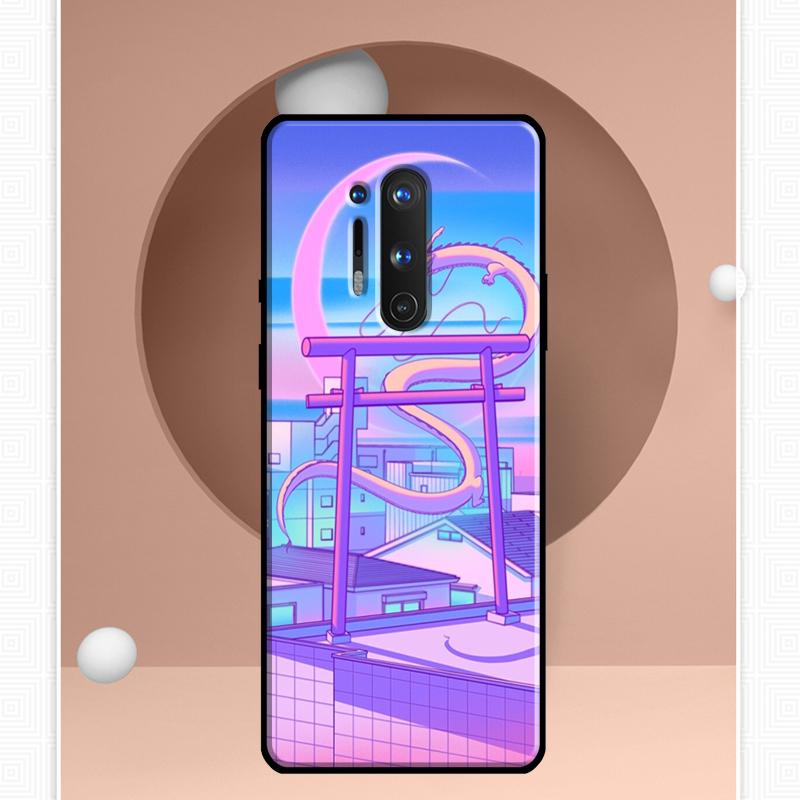 Pastel Japonsko Pouzdro Kyoto City Pro Oneplus 10T 8T 9R 9RT Ace 11 9 10 Pro Kryt Pro Oneplus Nord N20 N10 2T CE 2 Lite