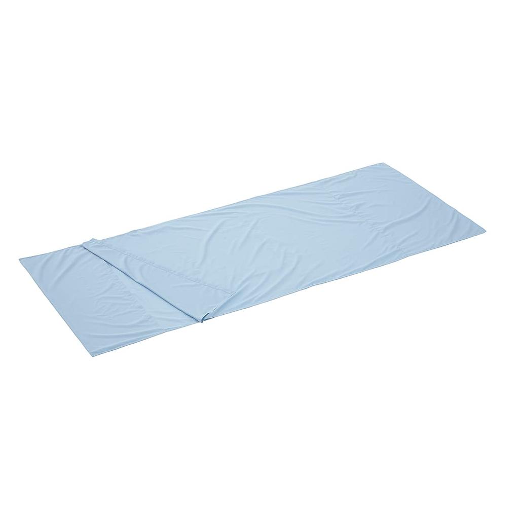 LOGOS Antibacterial and Deodorizing Silky Inner Sleeping 84cm Wide X 210cm Deep Bag, Blue, 72600325, Approx.