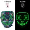 Bornoon Halloween Illuminated Cosplay LED Illuminated Horror Perfect for Cultural Costume School New Cosplay Mask, Cosplay, Mask, Accessory, Mask,