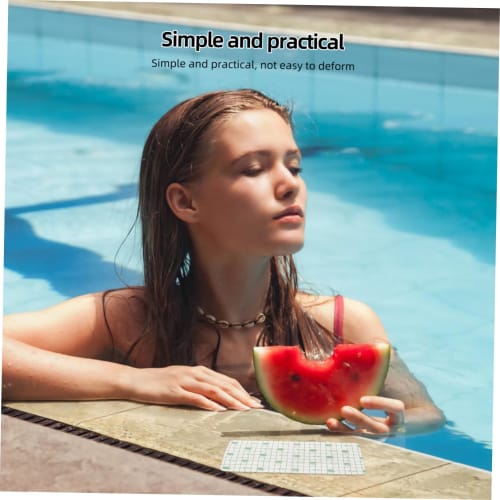 KOMBIUDA 10-Piece Set of Women's Waterproof Patches for Swimming and Bathing, Made with Cocoa, Seamless Design, Discreet Protective Patches, Comfortab