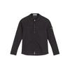 Compass Logo Fleece Nylon Jacket Unisex Jacket Black 731510404-V0029