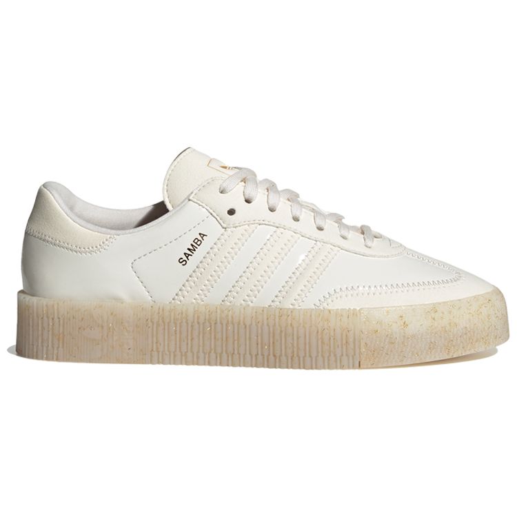 Adidas Originals Sambarose Synthetic Leather Low-Top Sneakers Women Sneakers EG1818