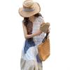 Floral Patchwork Layered Vest Dress - Spring/Summer 2026 Long Skirt