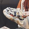Autumn and winter new dad shoes women's low-top heightening shoes student sports and leisure shoes running shoes street photography trendy shoes