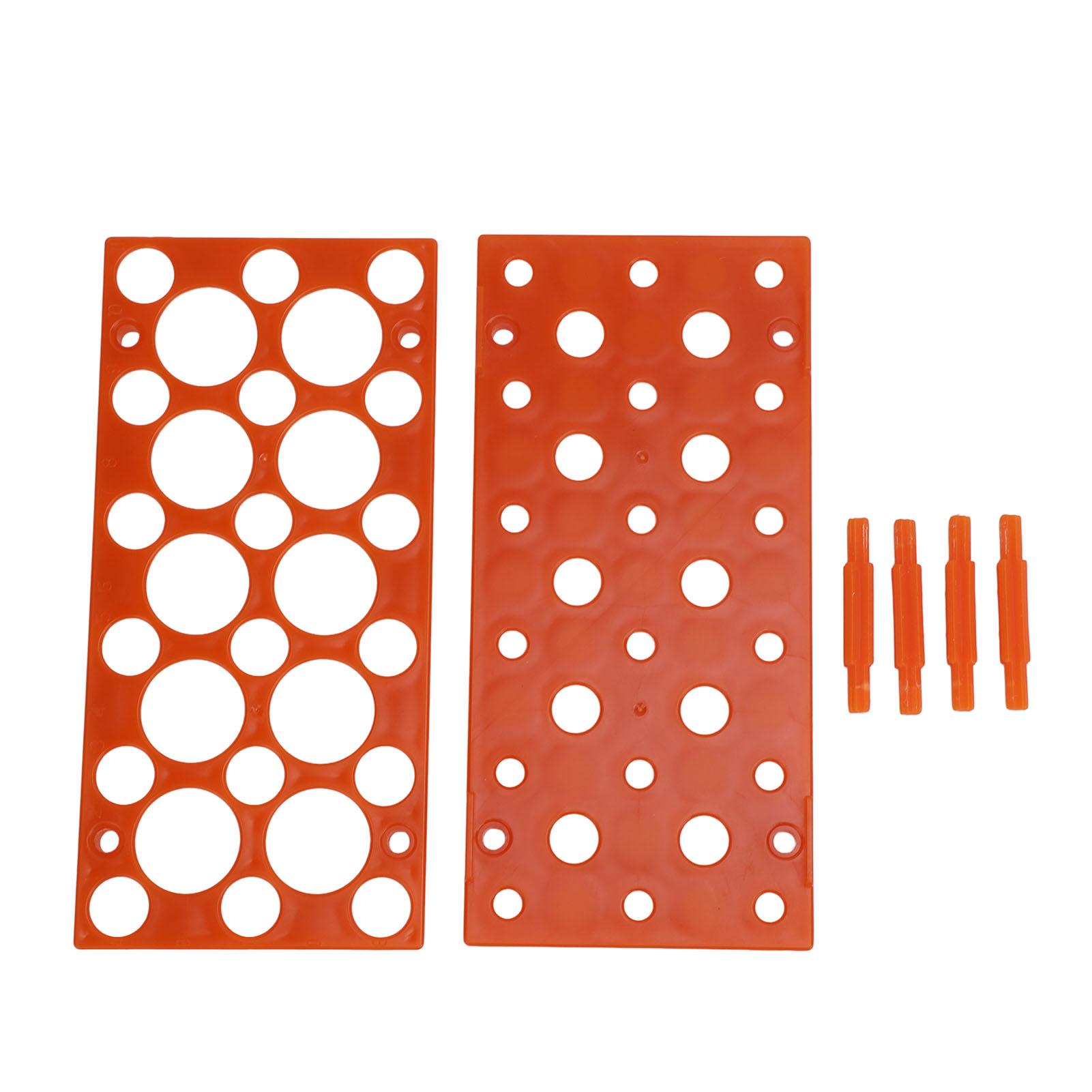 

5 шт. 28-луночный штатив для пробирок, съемный пластиковый держатель для центрифужных пробирок объемом 15 мл и 50 мл