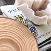 Retro Demon Eye Ring For Men Punk Gothic Adjustable Handmade Rock Biker Jewelry Man Gift Three Size