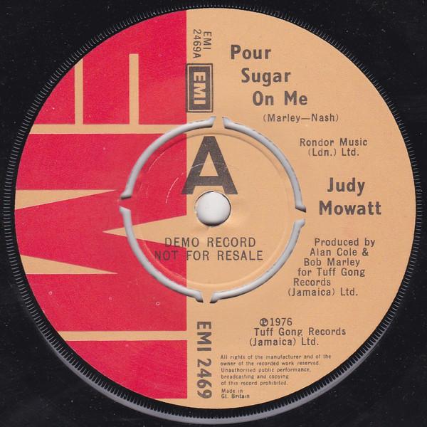 

7inch Record JUDY MOWATT Pour Sugar On Me EMI2469PROMO EMI 1979 UK Reggae Ska Dub Used