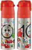 Skater 430ml Disney 100ml Stainless Steel Water Bottle for Kids, 2-Way Drinking with Cup, Includes Cup, SKDC4-A