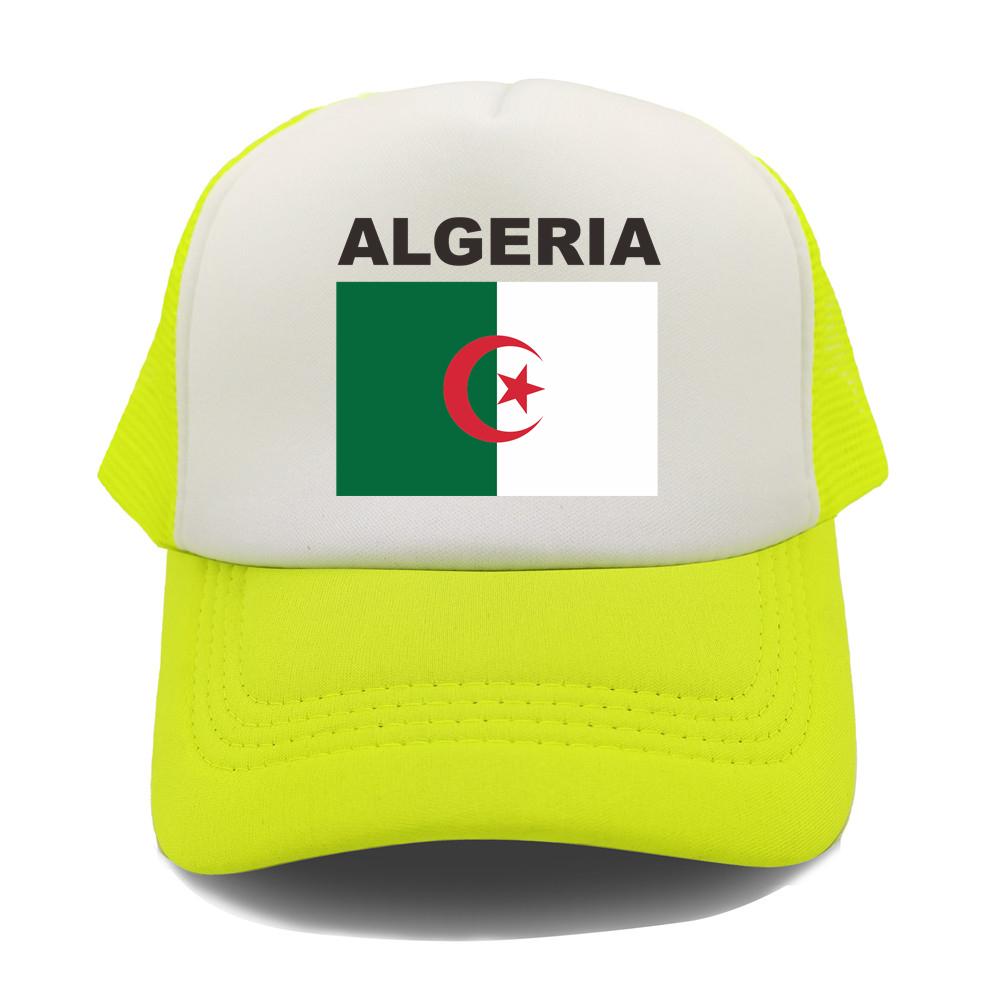 Cool Algeria Trucker Șapcă unisex Algeria Flag Pălărie Șapcă de baseball Șapci unisex plasă plasă