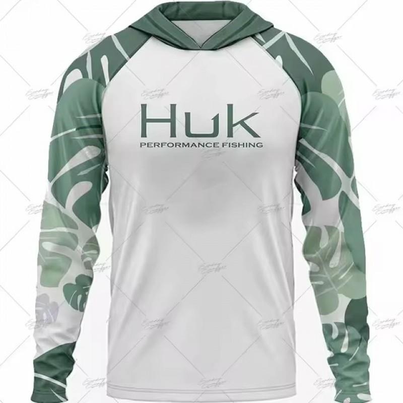 Quick-Dry Fishing Shirt With Hood UV Protection Mosquito Repellent Long Sleeve Outdoor Angling Wear Men Women