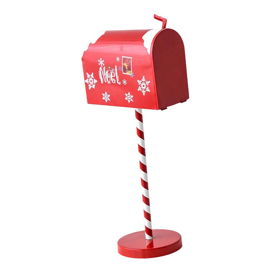 Christmas Mailbox Decor Sturdy, Decorative, Practical Metal, Easy To Install Xmas Letters