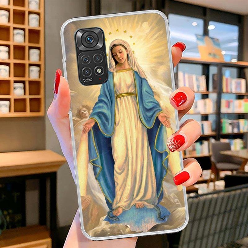Virgin De Guadalupe Virgen Mary Cover Phone Case For Xiaomi Redmi Note 15 14 13 12 11 10 Pro Plus 14S 12S 11S 11T 11E 10S Soft F