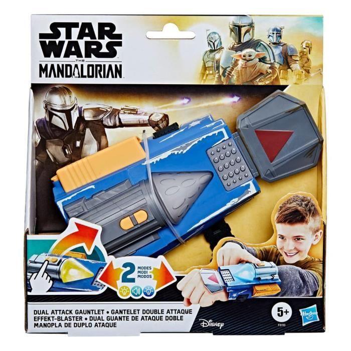 Jouet - HASBRO - Gantelet double attaque Star Wars The Mandalorian - Attaque multi-cibles et lance-flammes