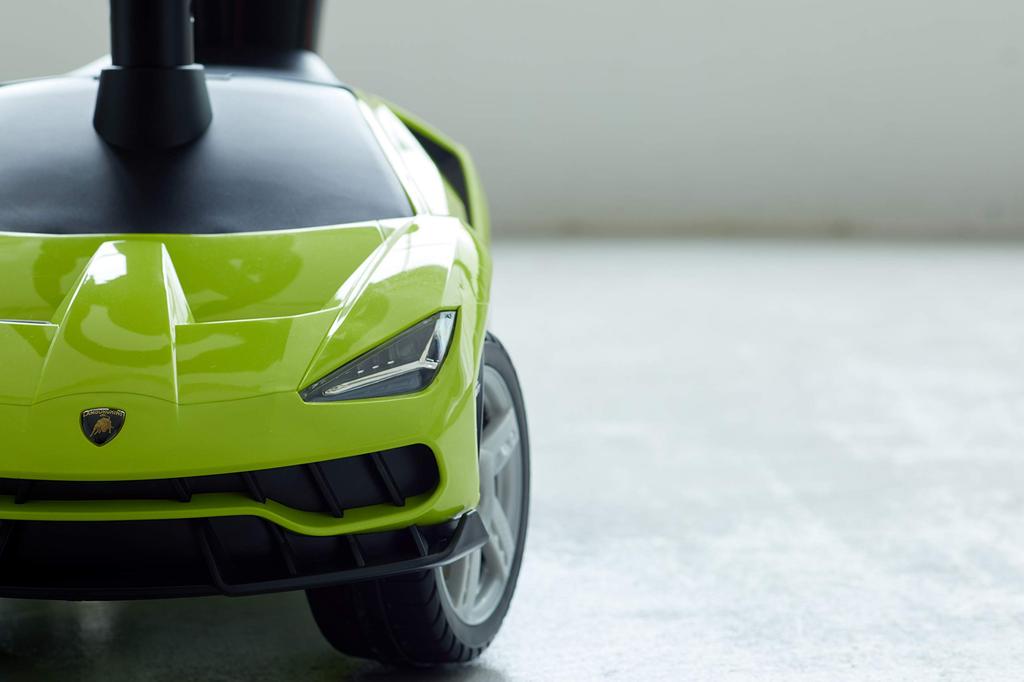 Nonaka Seisakusho Ride-on Lamborghini Centenario with Push Handle, Green