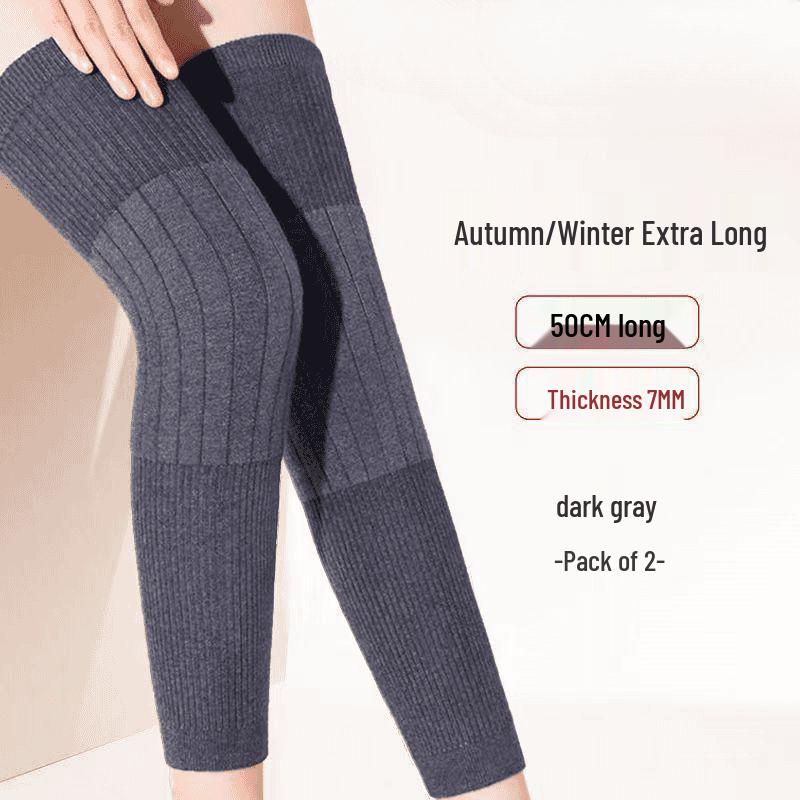 Unisex Thickened Knee Pads: Warm Leg Warmers for Cold Weather and Joint Support