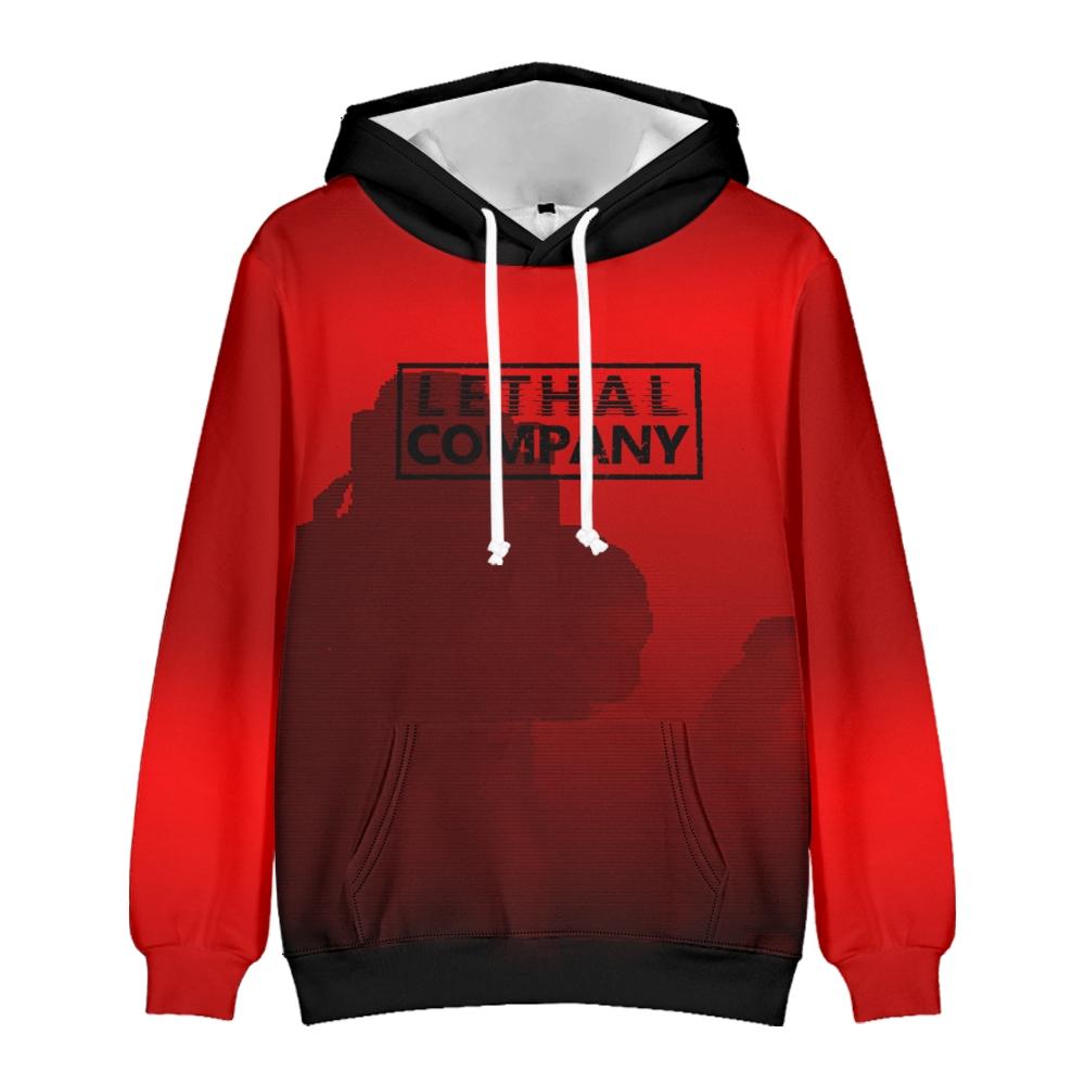 Lethal Company Anime Hoodie Streetwear Lethal Company Hooded Sweatshirt Men Women Cosplay Sports