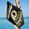 Washington Redskins Microfiber Beach Towel, Lightweight And Quick-Dry, for Summer Travel, Beach Essential, Swimming Pool