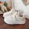 Fashion White High on Platform Woman Footwear Comfortable and Elegant  Vulcanized Shoe New in Quality Light Offers Shoes for Women