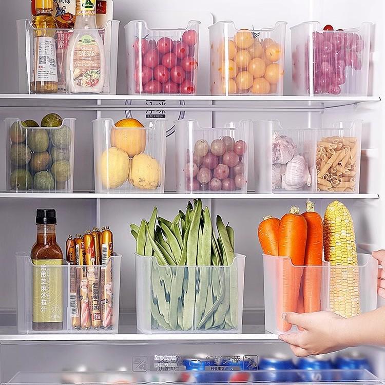High-Transparency Refrigerator Storage Box for Food, Fruit, and Vegetable Organization
