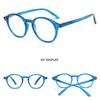 Retro Reading Glasses Women Ultralight Ellipse Frame Mens Glasses Blue Light Glasses Presbyopia EyeGlasses