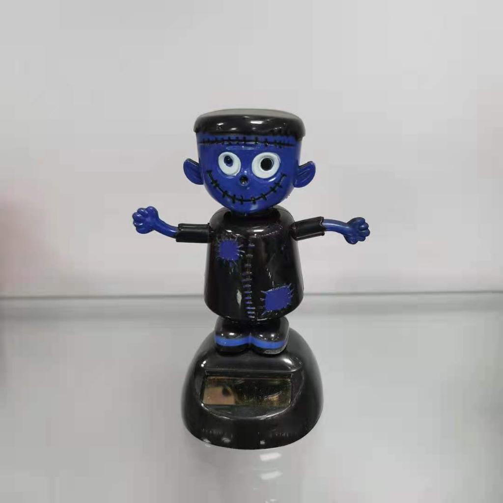 Solar Powered Dancing Halloween Swinging Animated Bobble Dancer Toy Car Decor Boy Girl Handcrafted Gift Birthday Present Party