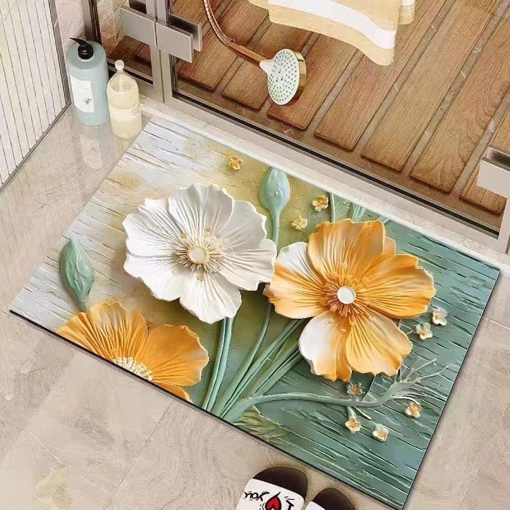 

Диатомитовые водопоглощающие коврики для пола Кухонные коврики, которые можно резать Бытовые грязеотталкивающие моющиеся коврики 30*40cm