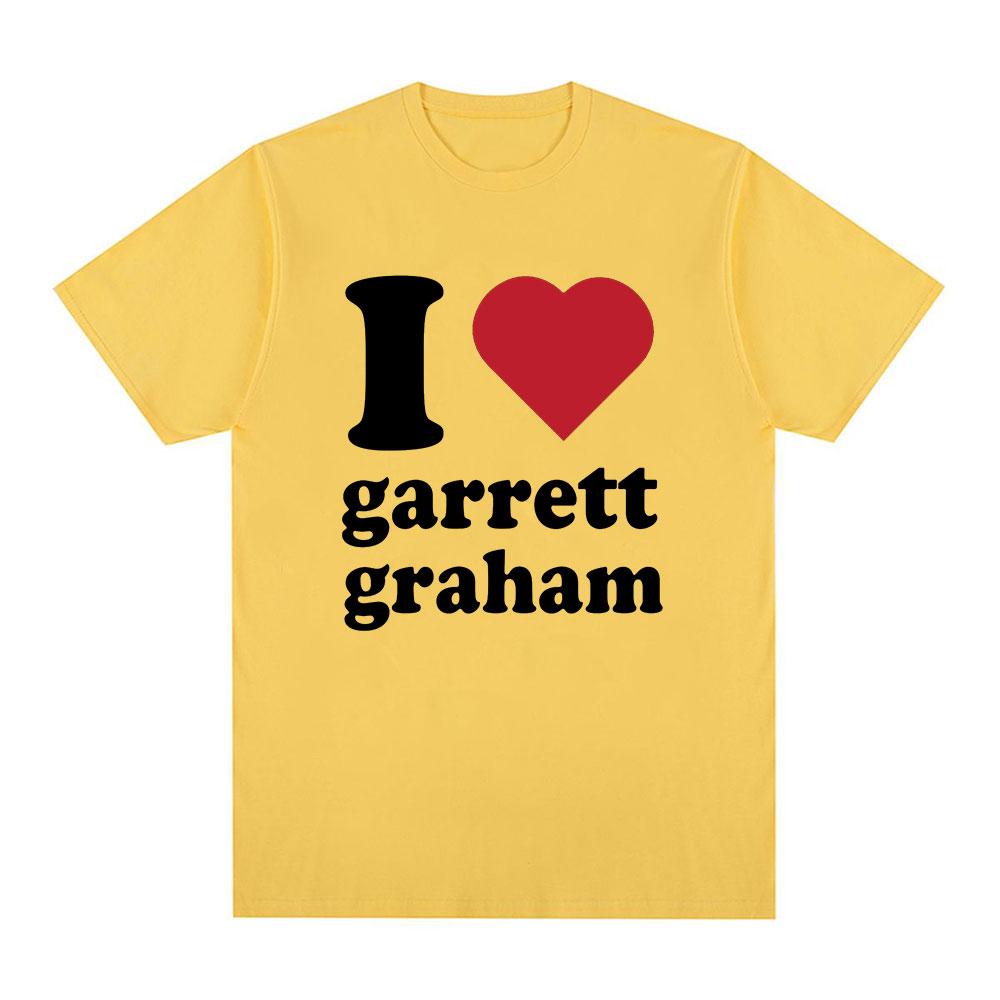 2026 HOT SALE Off Campus I LOVE Garrett Graham T-shirts Briar University Hockey T-shirt Men Women Clothing Fashion Cotton Short Sleeve T Shirt Tee Top