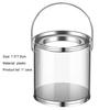 Candy Jar Clear Put Stuff Plastic Durable Strong Sealing Canister for Toys