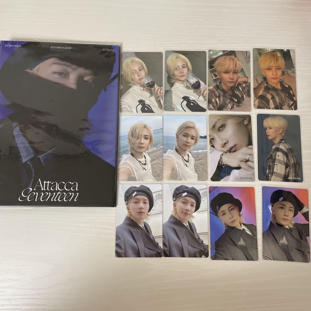 

[USED] SEVENTEEN Seventeen Jeonghan Trading Card Attacca Carat Edition
