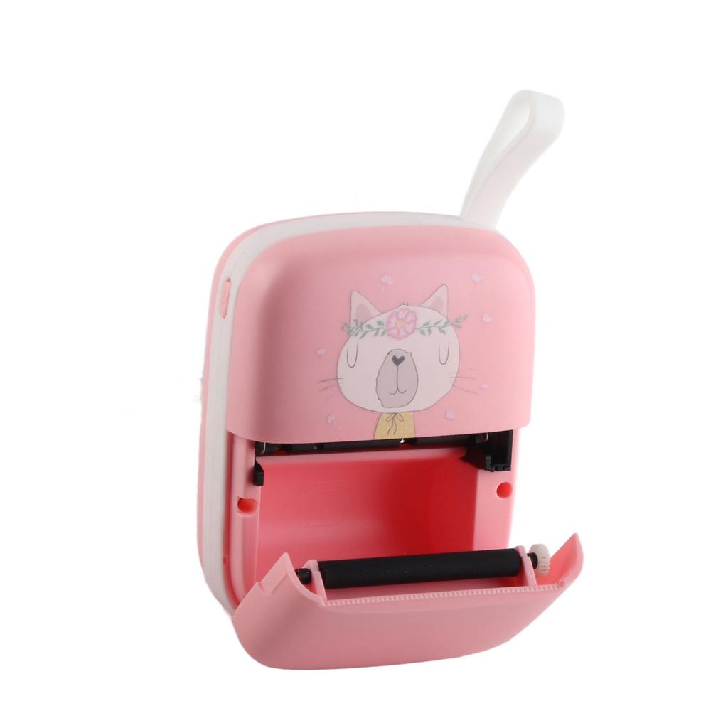 Mini Drucker 200dpi Bluetooth Multifunktionaler Taschen-Tintenlos-Thermodrucker für Studium Arbeit