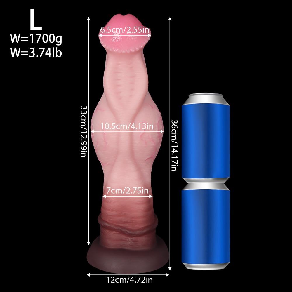Mixed Color Realistic Silicone Dildo Special Shape Female Masturbation Adult Sex Toys