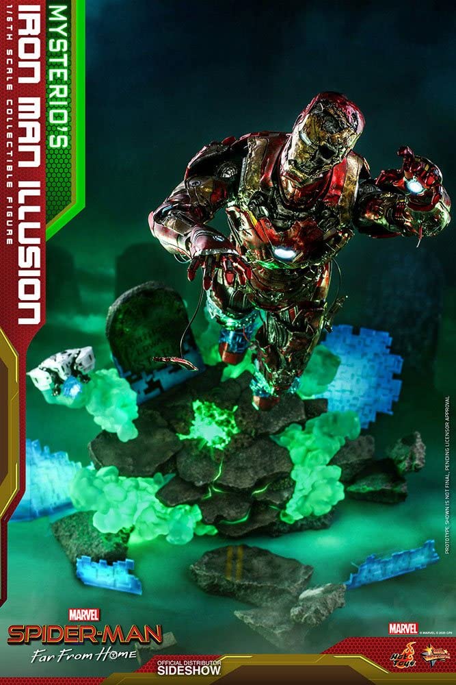 Far From Scale Figure Iron Man [Movie Masterpiece] "Spider-Man Home" 1/6 (Zombie Version)
