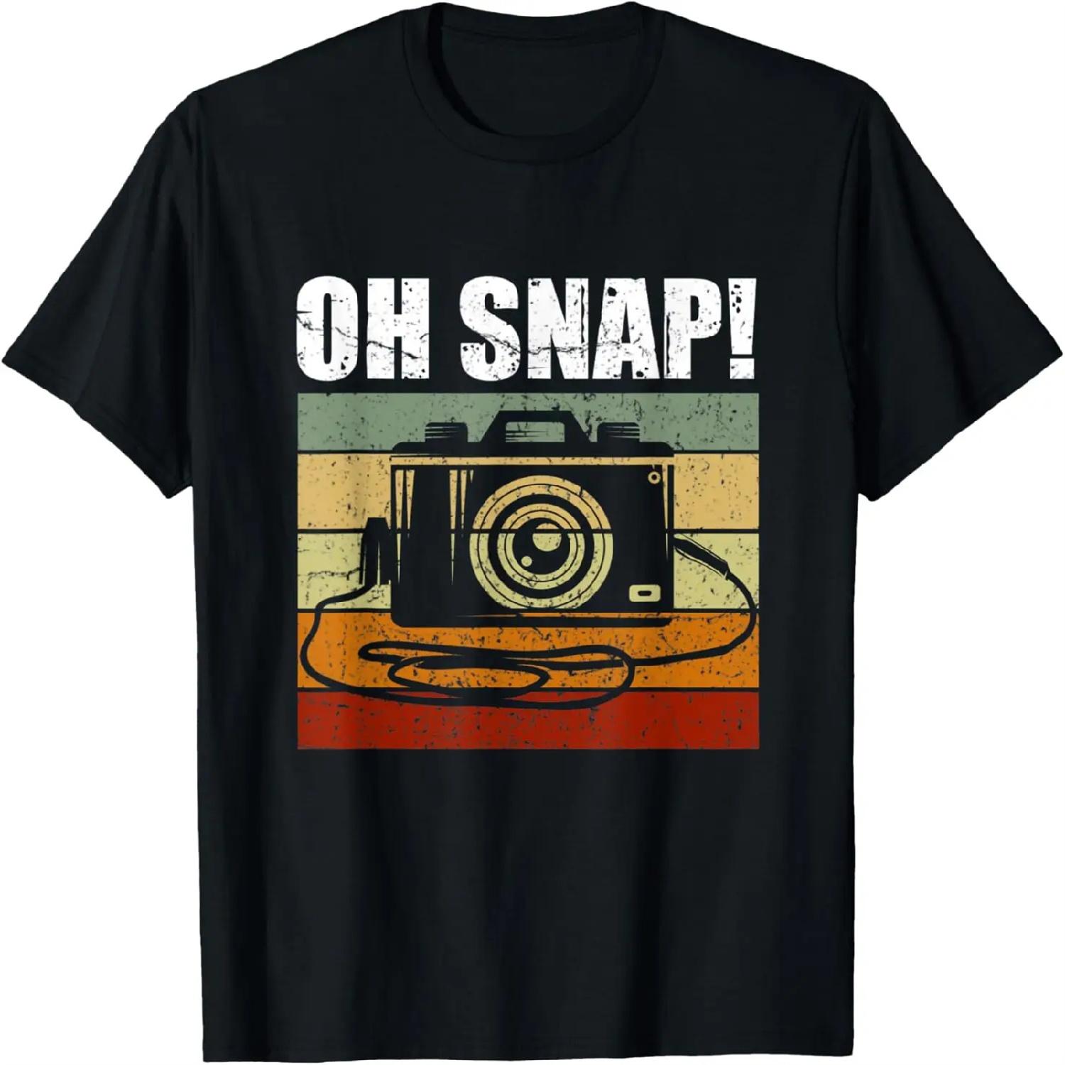 Photography Camera Design for a Photographer T-Shirt S