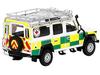 TrueScale Miniatures MINI GT Scale Land Rover Defender 110 British Red Cross Search and Rescue North America Exclusive Finished Model 1/64 (Right-Hand