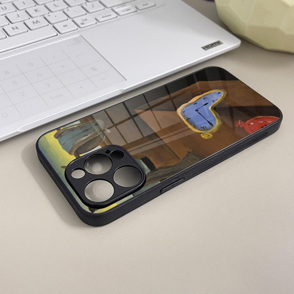 

Salvador Dali Art Phone Case Tempered Glass For IPhone 16 13 14 17 12 15 11 Pro Max Plus Mini XR SE2020 Coque iPhone 12 Pro Max