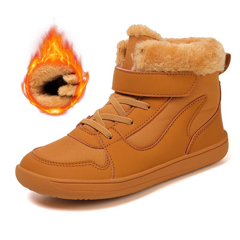 Kids  Winter Waterproof Snow Boots: Warm, Plush Lined, Korean Style, for Boys and Girls 28