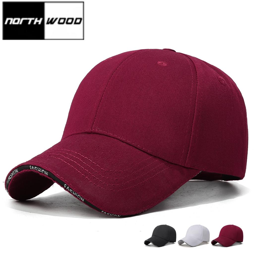 Northwood All Seasons Solid Color Fashion Baseball Caps for Men Women Sun Outdoor Baseball Hats