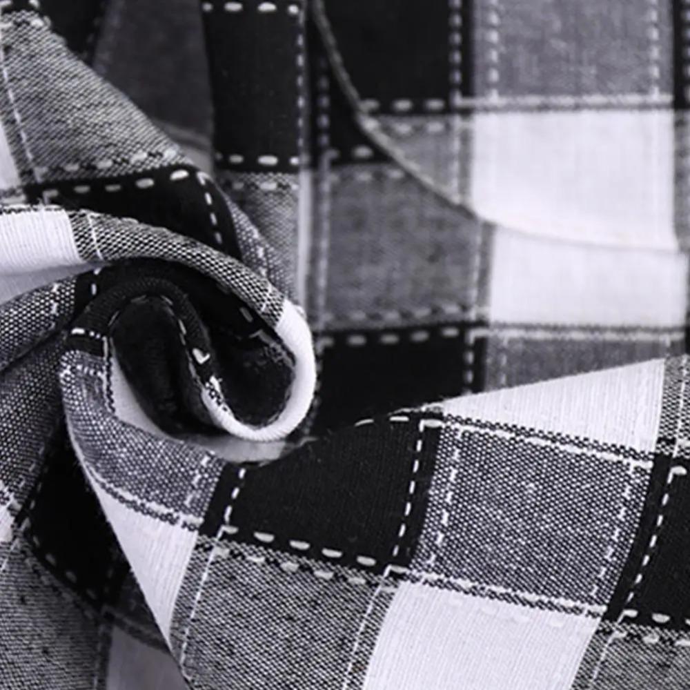 Mode Karierte Schürzen mit Tasche Prinzessinnen-Schürzen Saubere Schürze Rüschenschürzen Kochen