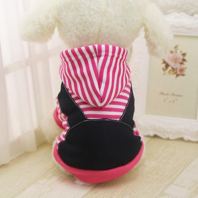 Câini Mari și Mici Golden Retriever Satsuma Husky Edge Pisici Haine de Toamnă și Iarnă Accesorii pentru Animale de Companie Bretele cu Dungi