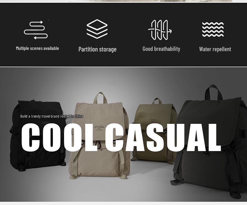 Korean Minimalist Laptop Backpack: Versatile, Lightweight, High-Value Commuter Bag