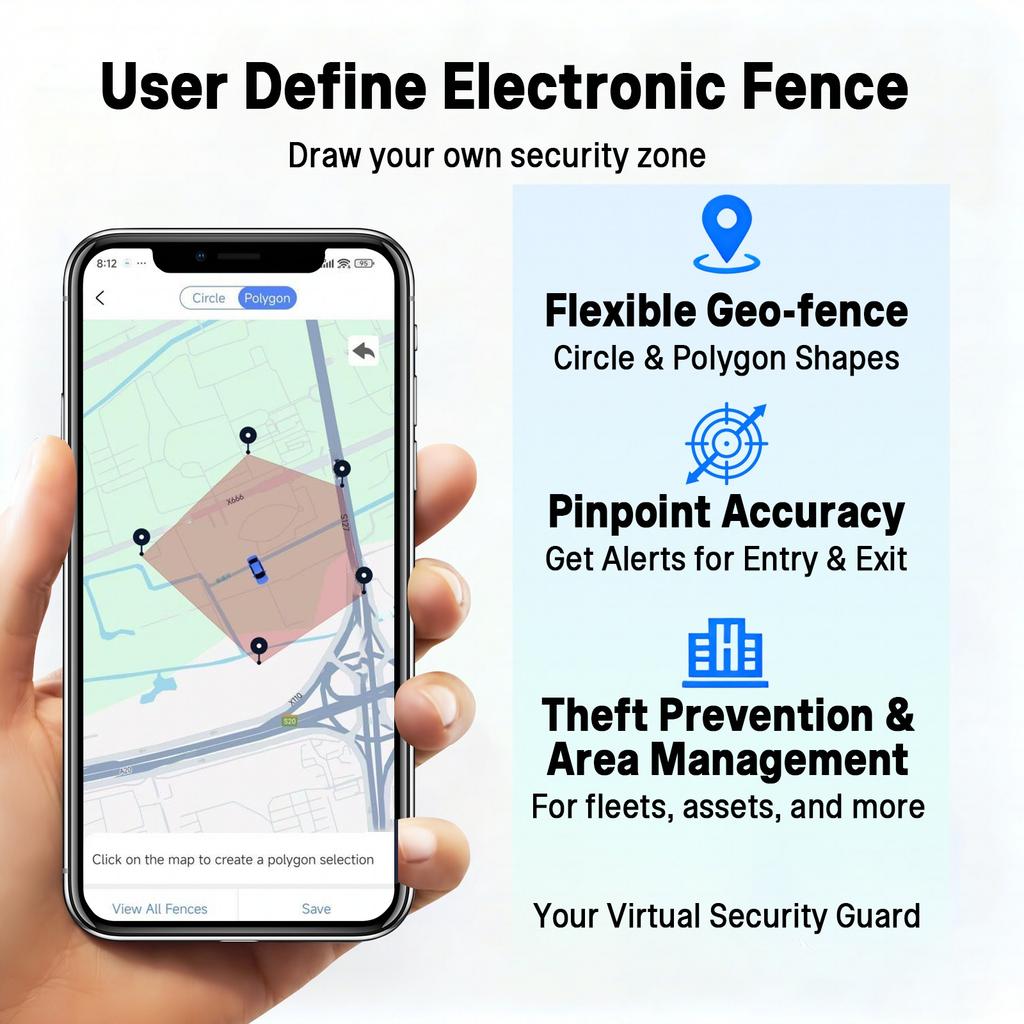 4G GPS Tracker 6000mAh Portable GPS Via Satellite Car Alarm Real-Time GPS Locator Magnetic Tracking Device 90 Days Standby Time