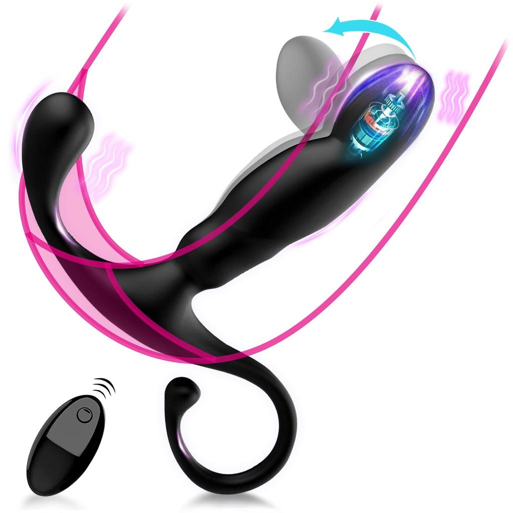 stir like a Anal Vibrator Anal Plug Prostate Stimulation Vibrator tip bending mode x Over 10 ways to play 3 types of powerful vibration x focused