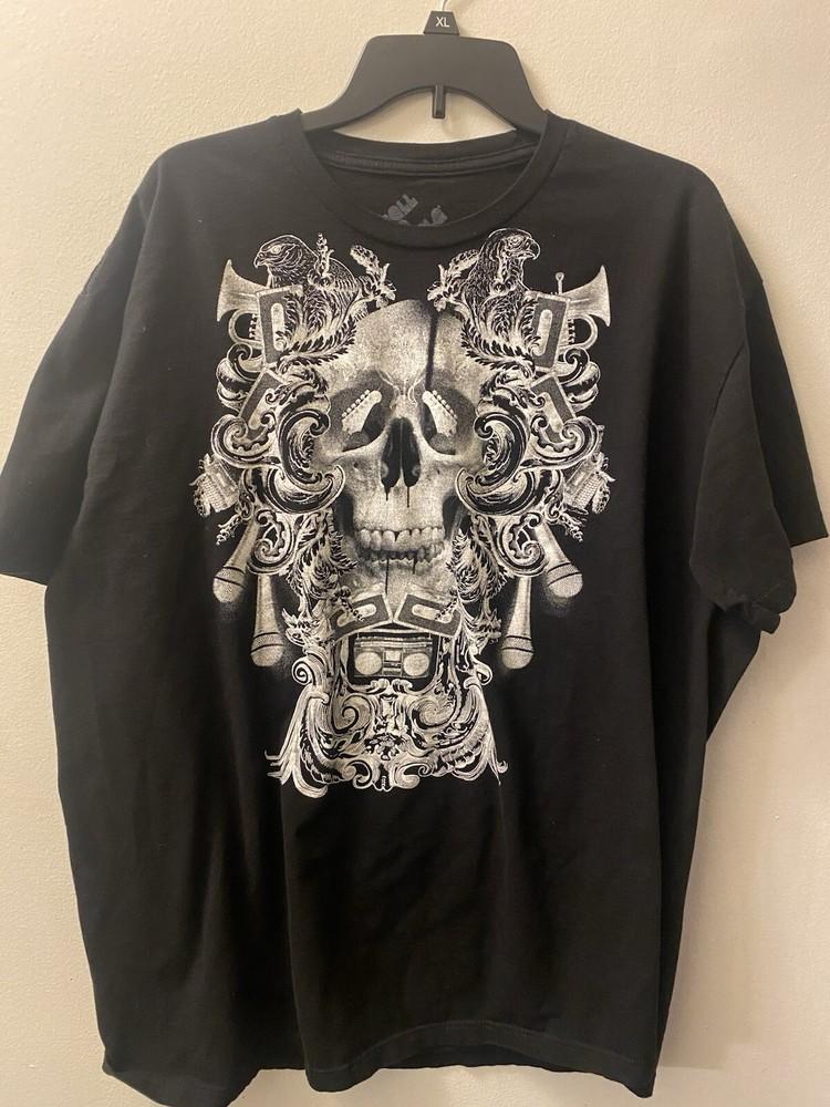 Tell The People Tee Black XXL XL