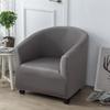 Stretch Printed Club Chair Slipcover Washable Armchair Protector Tub Sofa Cover For Living Room Furniture