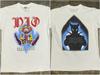 DIO T-Shirt, Vintage 1987 Dio Dream Evil Weißes T-Shirt, Dio Heavy Metal Band, 8